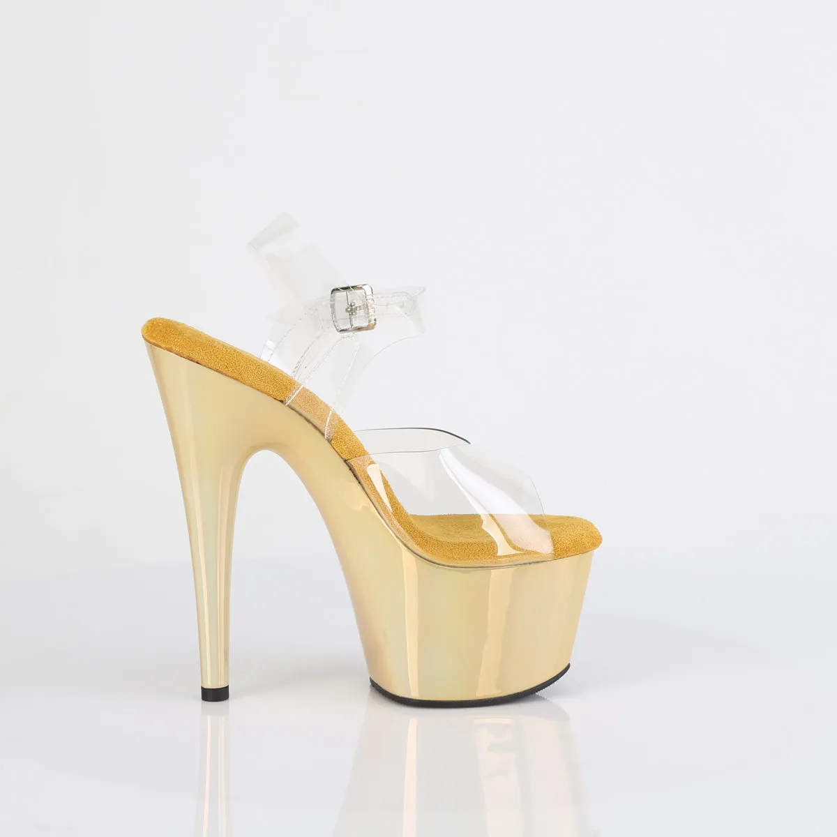 ADORE-708LQ  Clear/Liquid Gold Hologram