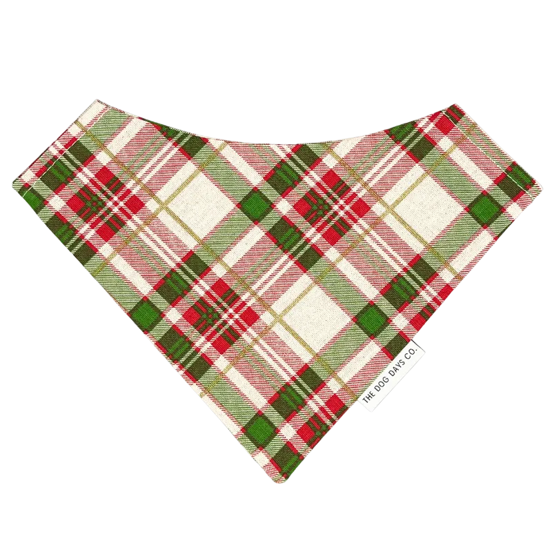 Canvas Plaid Bandana