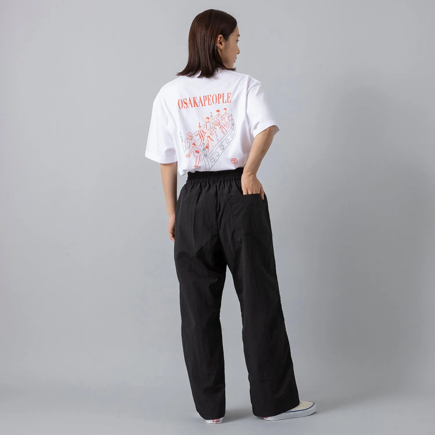 ddp | ディーディーピー　NYLON WIDE SKATE PANTS