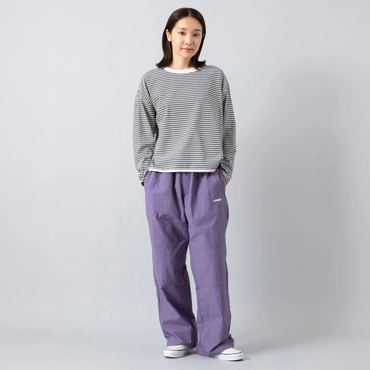 ddp | ディーディーピー　NYLON WIDE SKATE PANTS