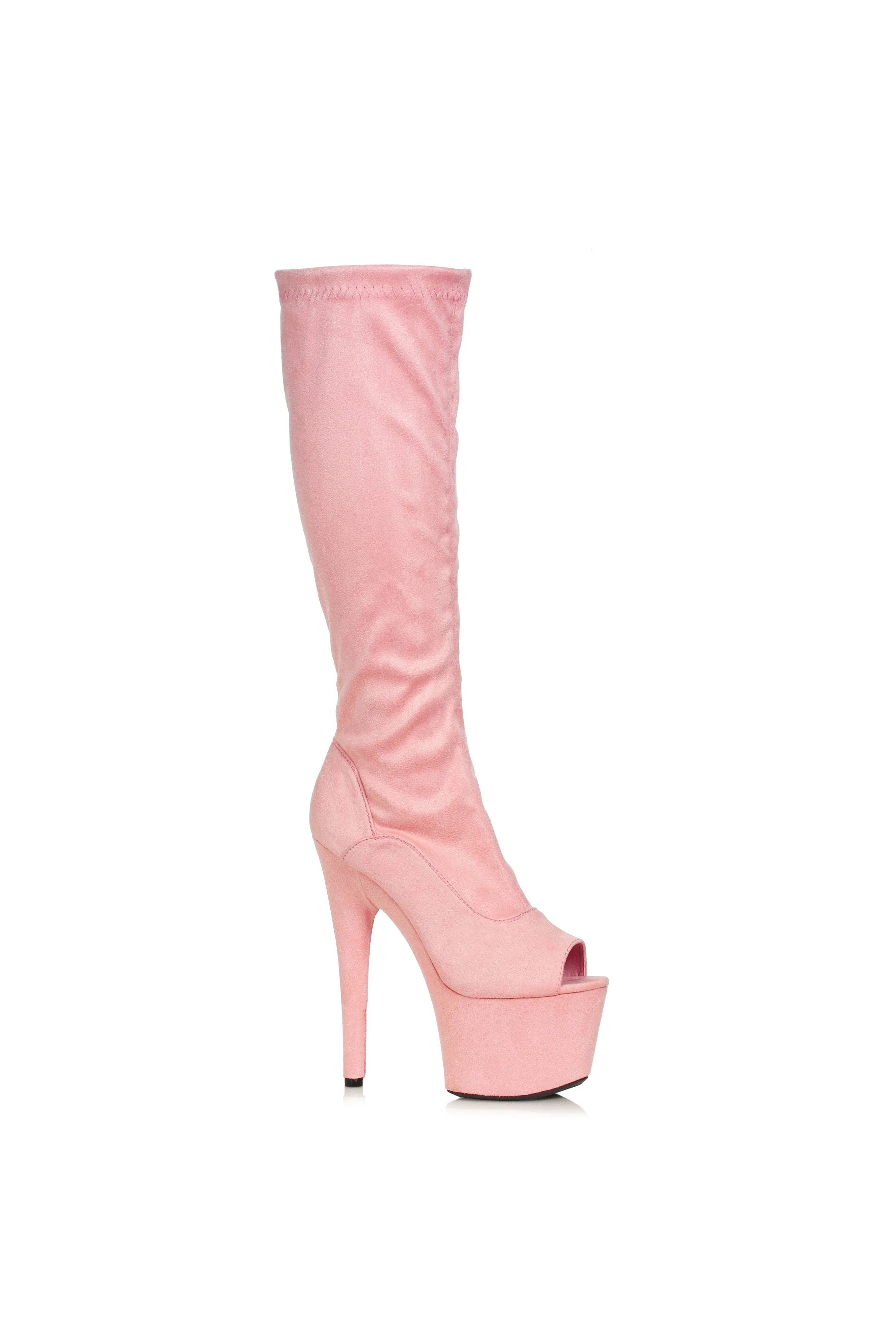 Ellie 709-NATASHA 7" Microfiber Knee Boot