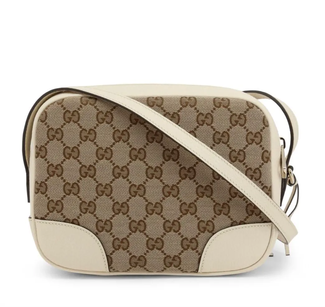 Gucci Canvas Supreme Camera Bag Ivory