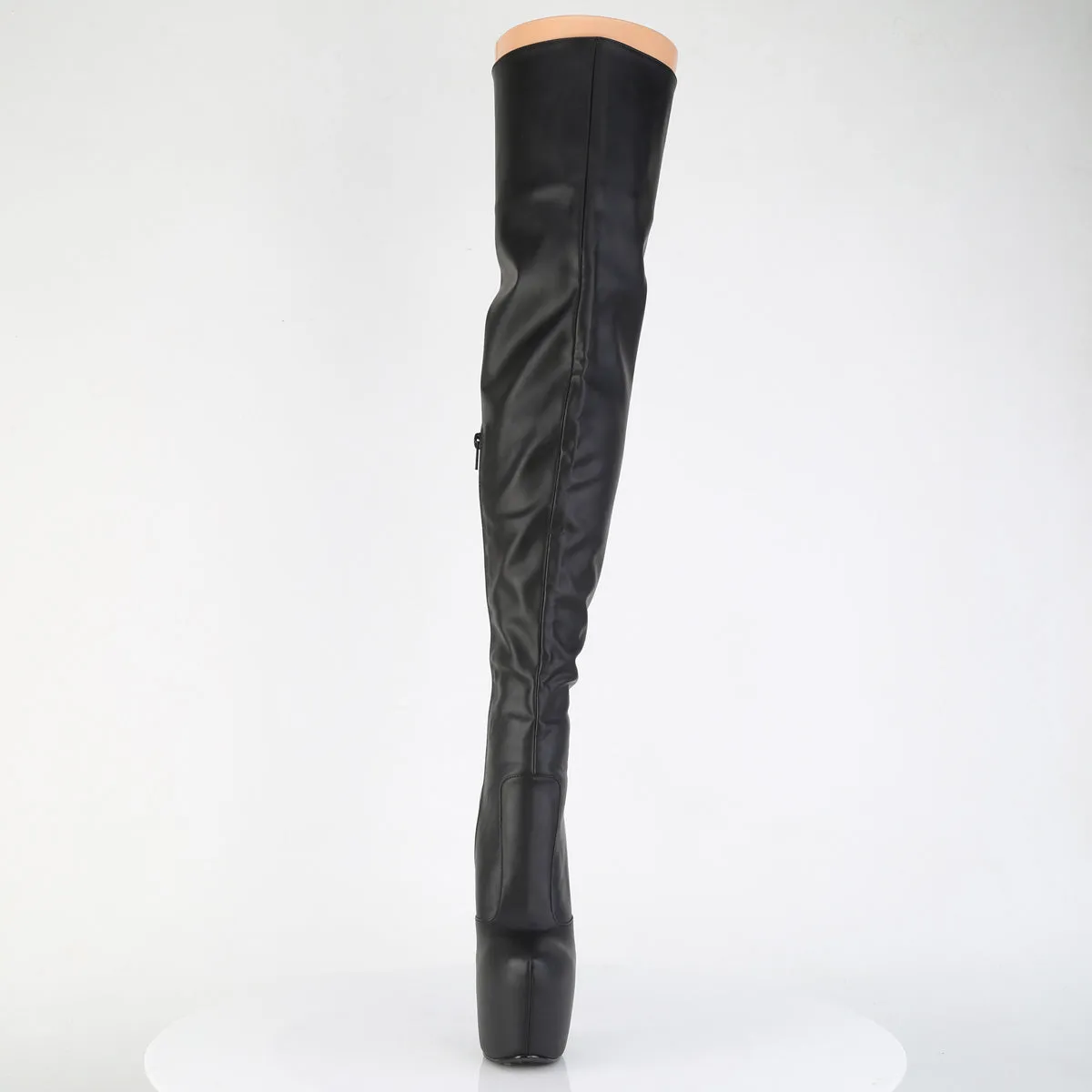 JUBILANT-3007  Black Stretch Faux Leather