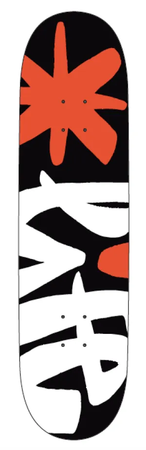 Life Skate Farm Logo Black 8.5" Tabla de Skate