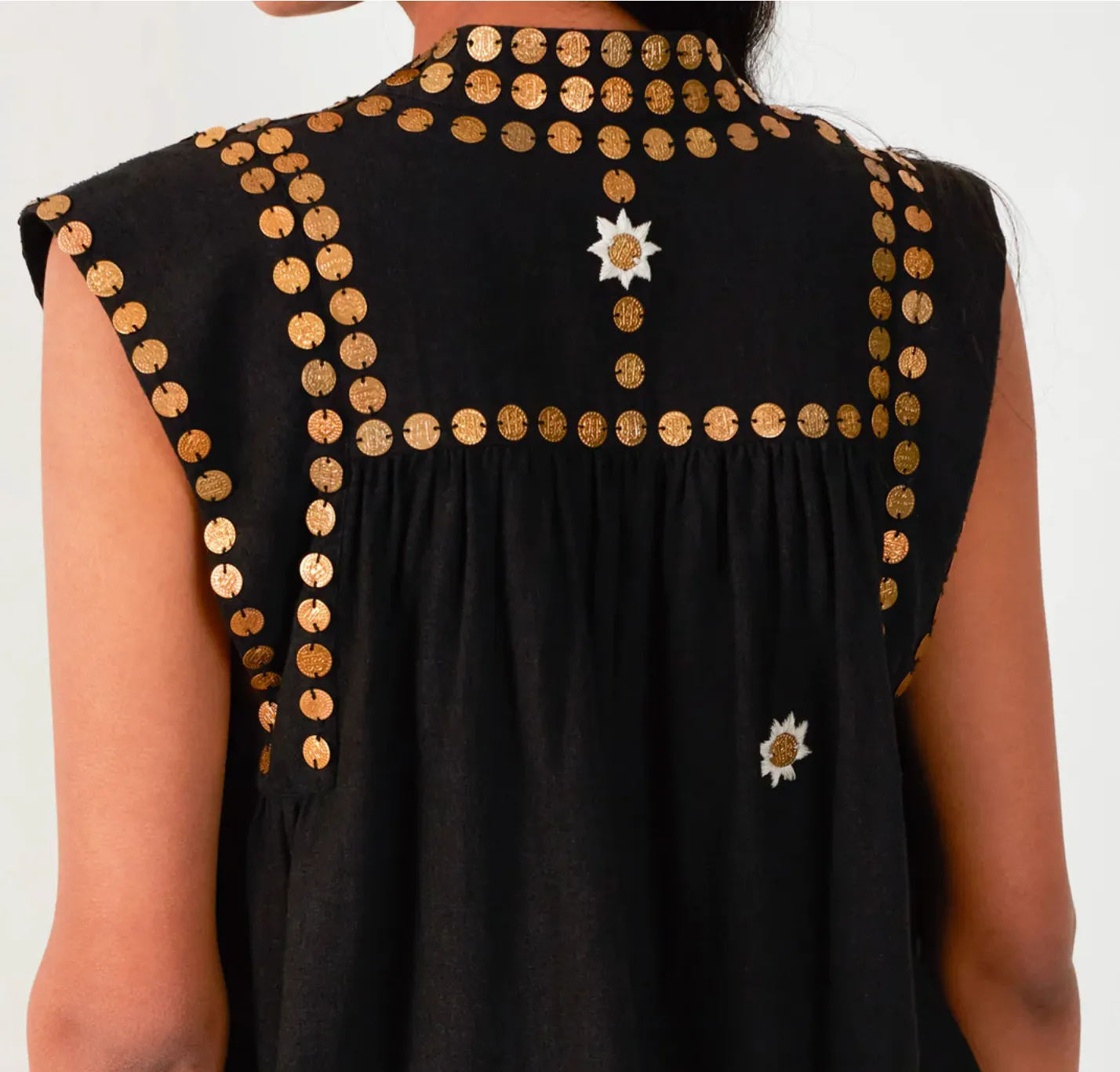 Nehru Copper Coin Top