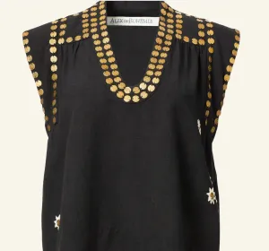 Nehru Copper Coin Top