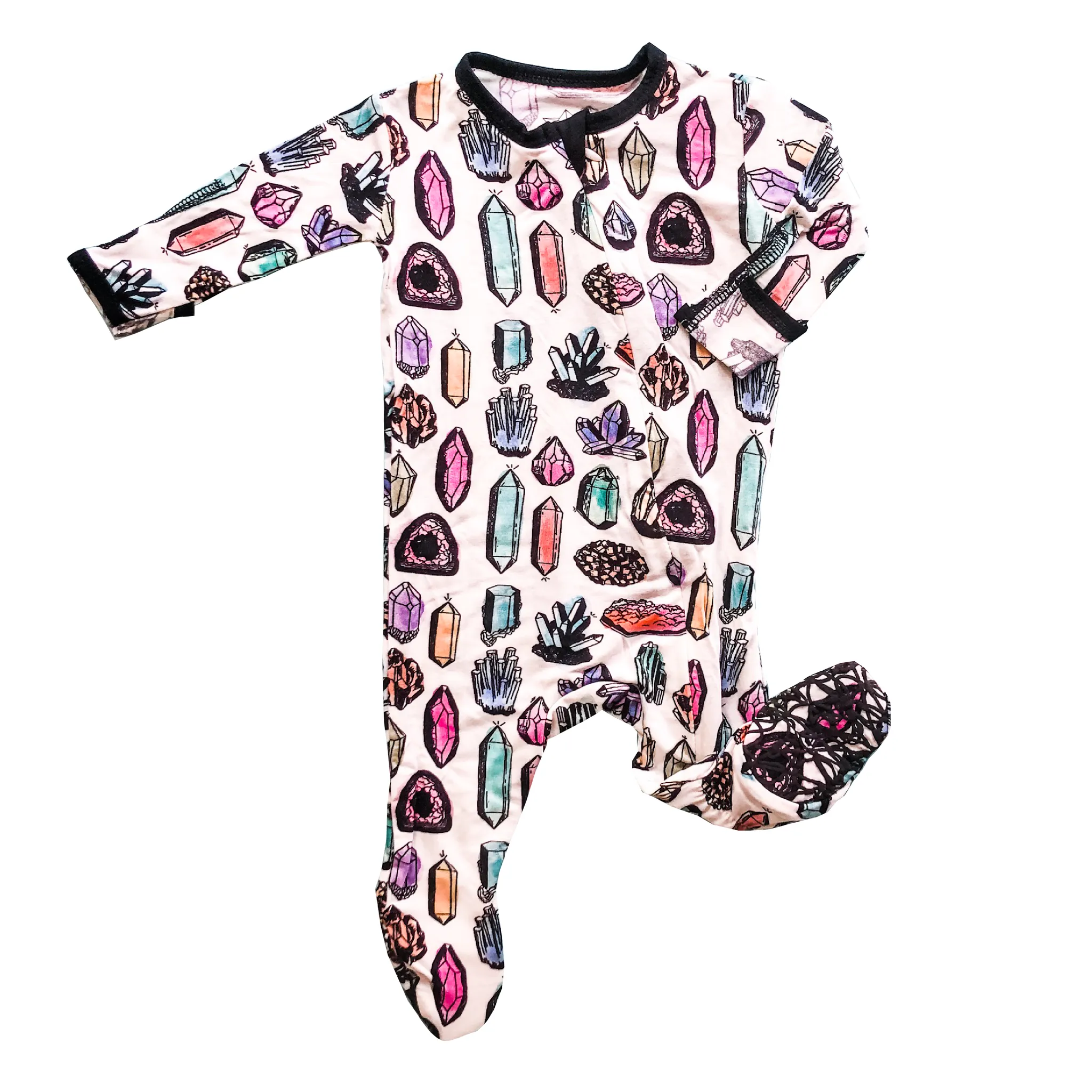 Peregrine Kidswear Crystals Footie
