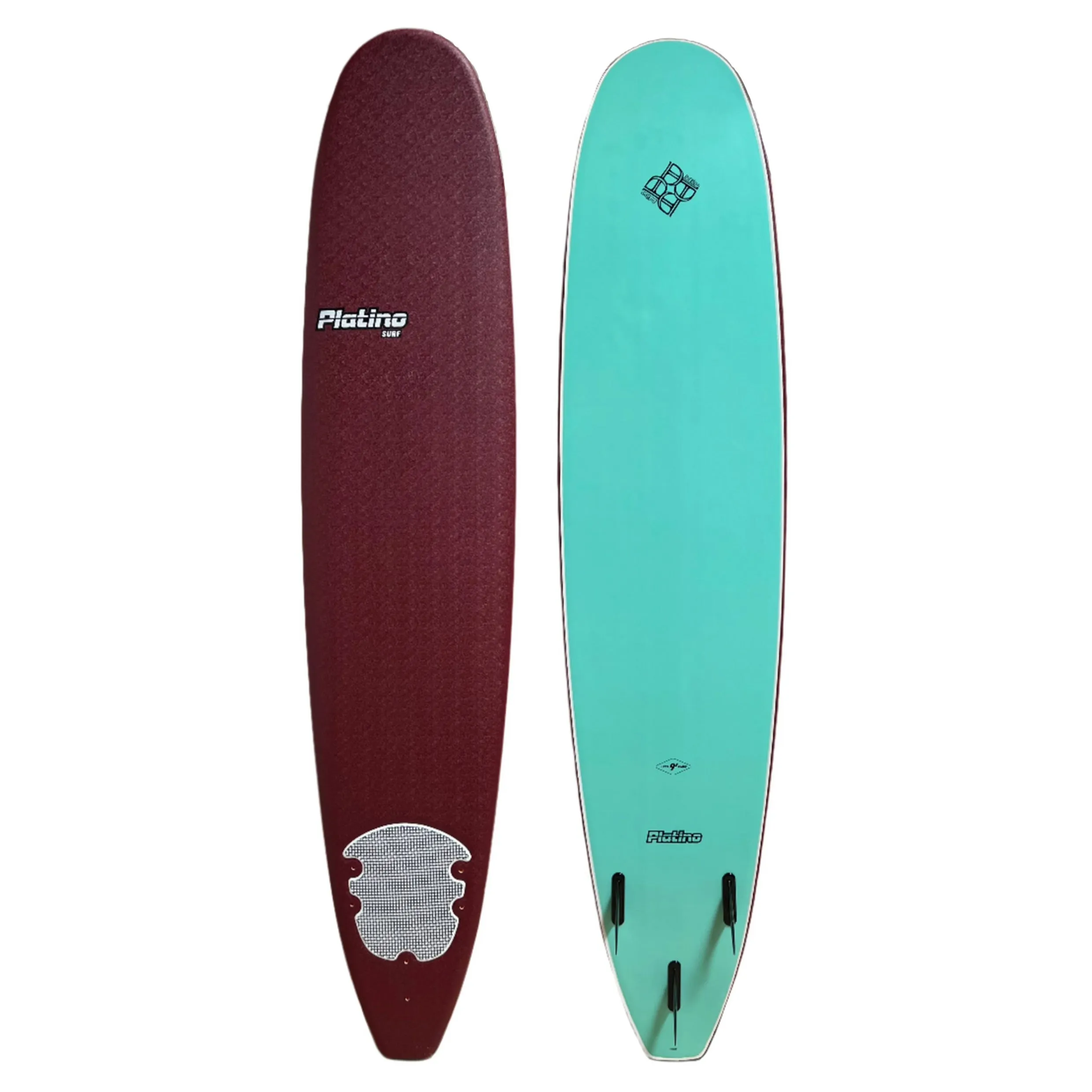 PLATINO 9'0 SOFTBOARD STOUT TURQUOISE