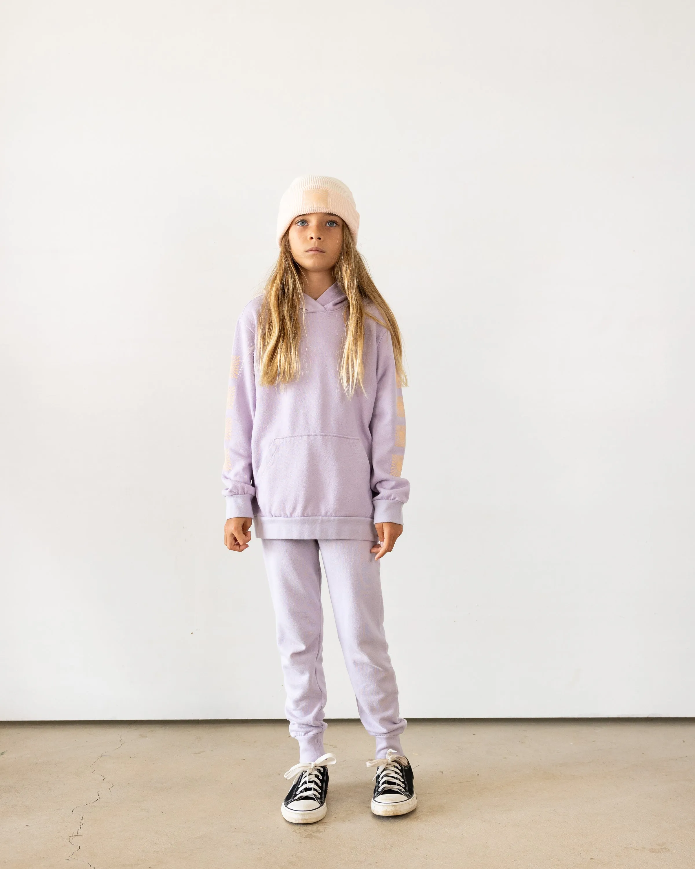 Positive Vibes Sweatpants - Lilac