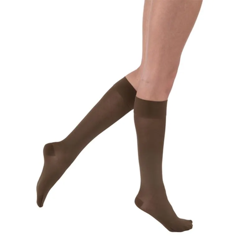 PR/1 JOBST ULTRASHEER WOMEN, KNEE HIGH, 20-30MMHG, MD, ESPRESSO, CLOSED TOE