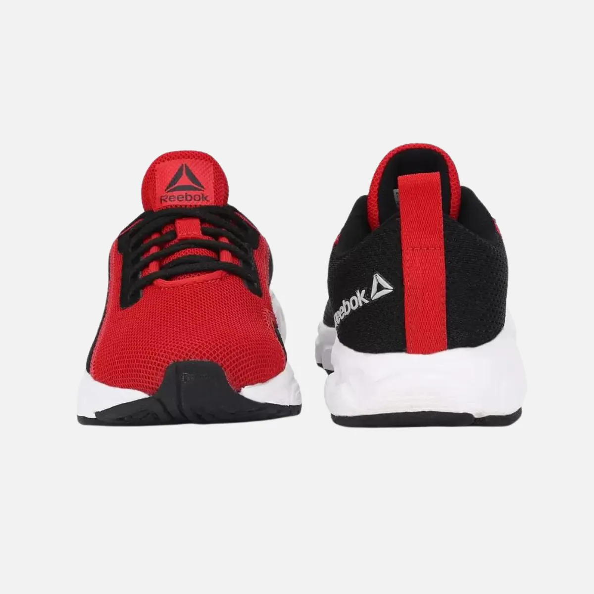 Reebok Bronn Runner Kids Boys Running Shoes -Red/Black