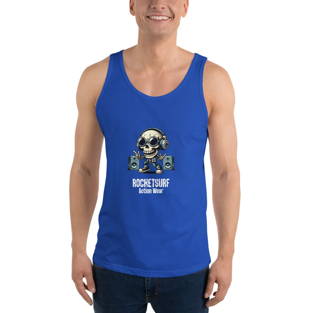 Skeletunes RocketSurf Men's Tank Top