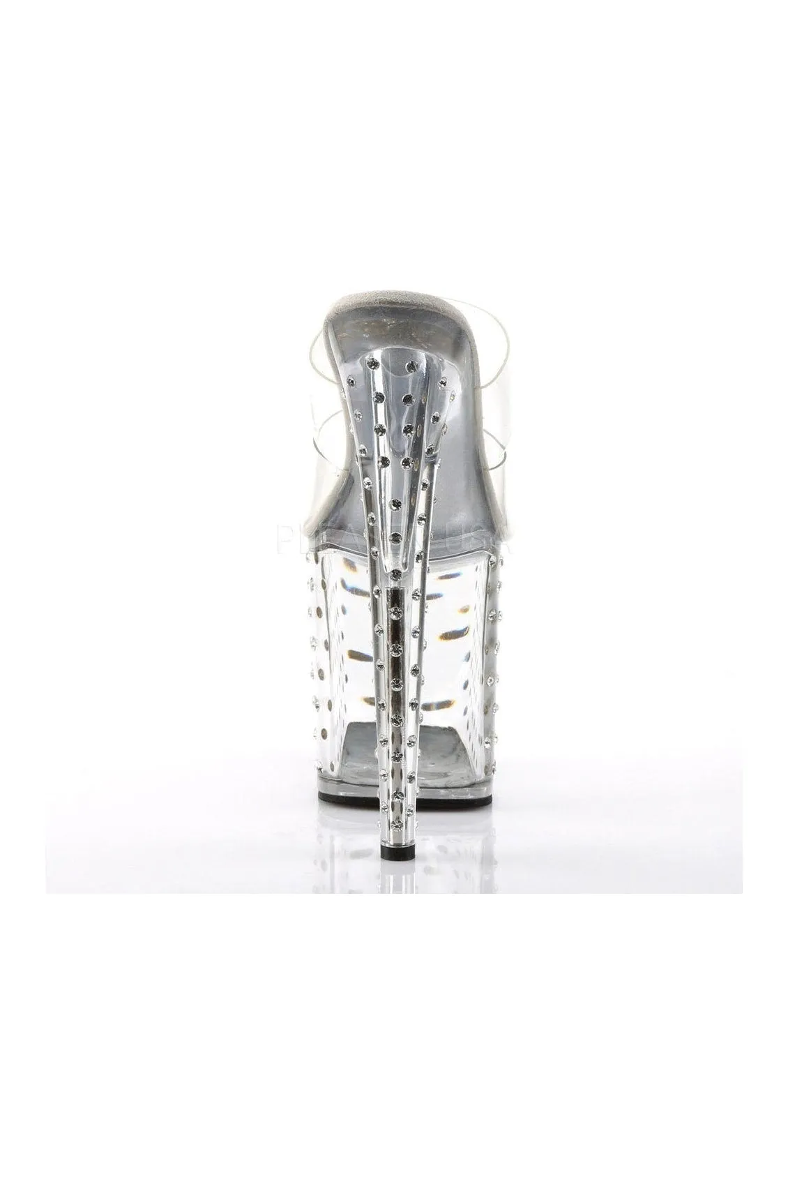 STARDUST-802 Platform Slide  | Clear Vinyl