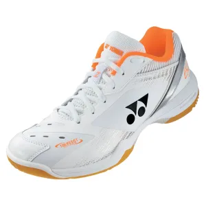 Yonex Power Cushion 65 Z3 Men's Wide Indoor Court Shoe (White/Orange)