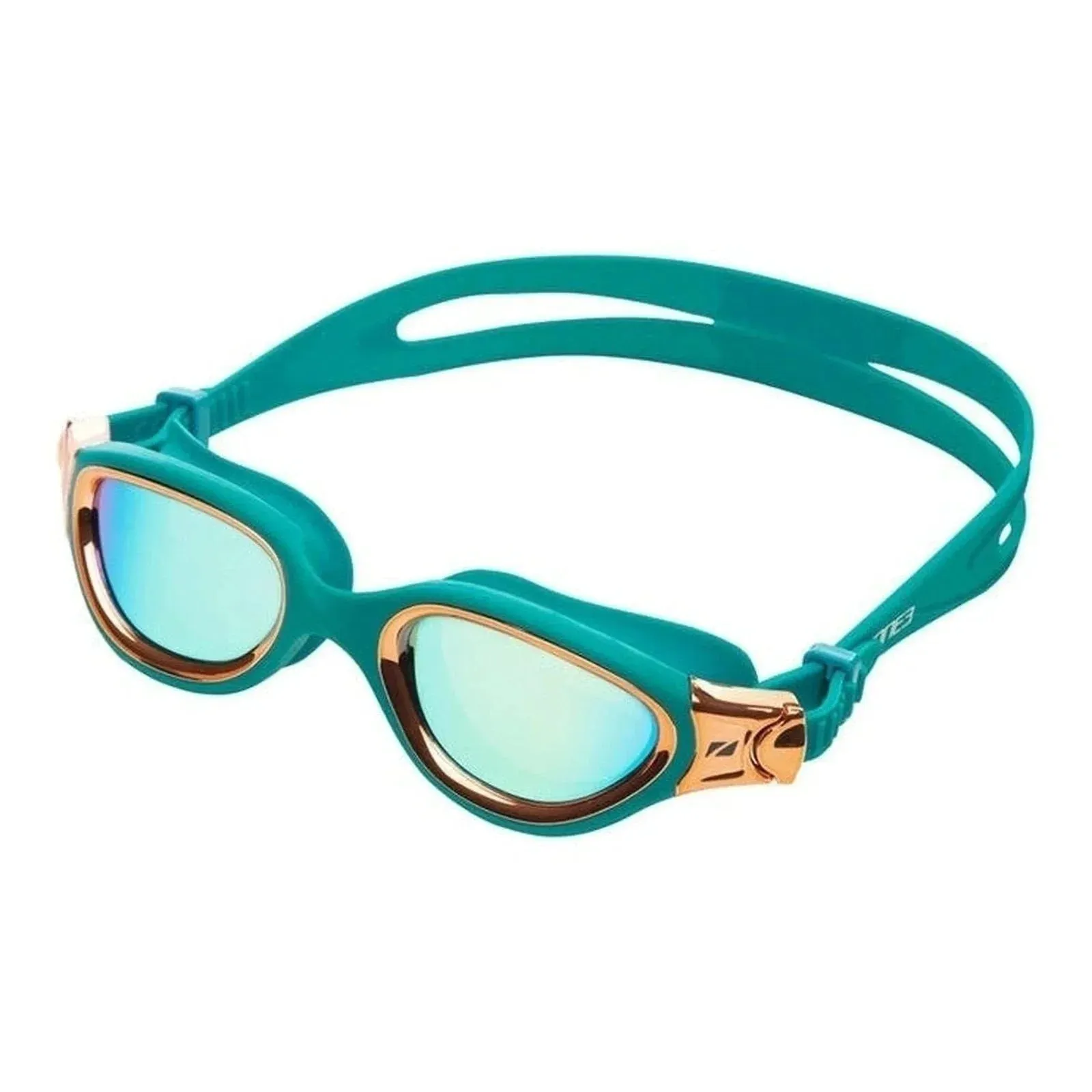 ZONE3 Venator-X Polarised Goggle - Teal/Cream/Copper
